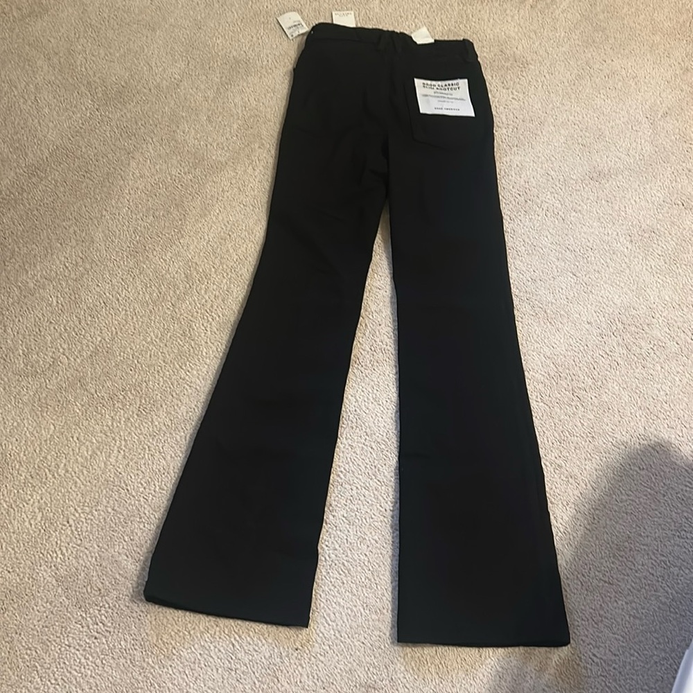 Good American classic slim bootcut jeans